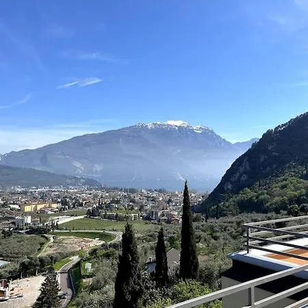 La Terrazza - Solarium Privato 150mq Vista * Riva del Garda